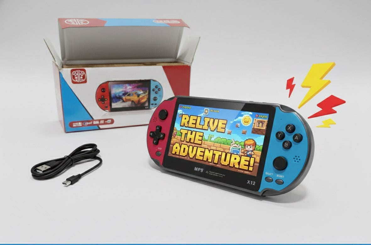 Retro Handheld Console 2000 Classic Games - Mega Play Pro